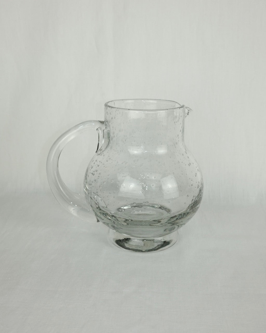 petit pichet en verre soufflé