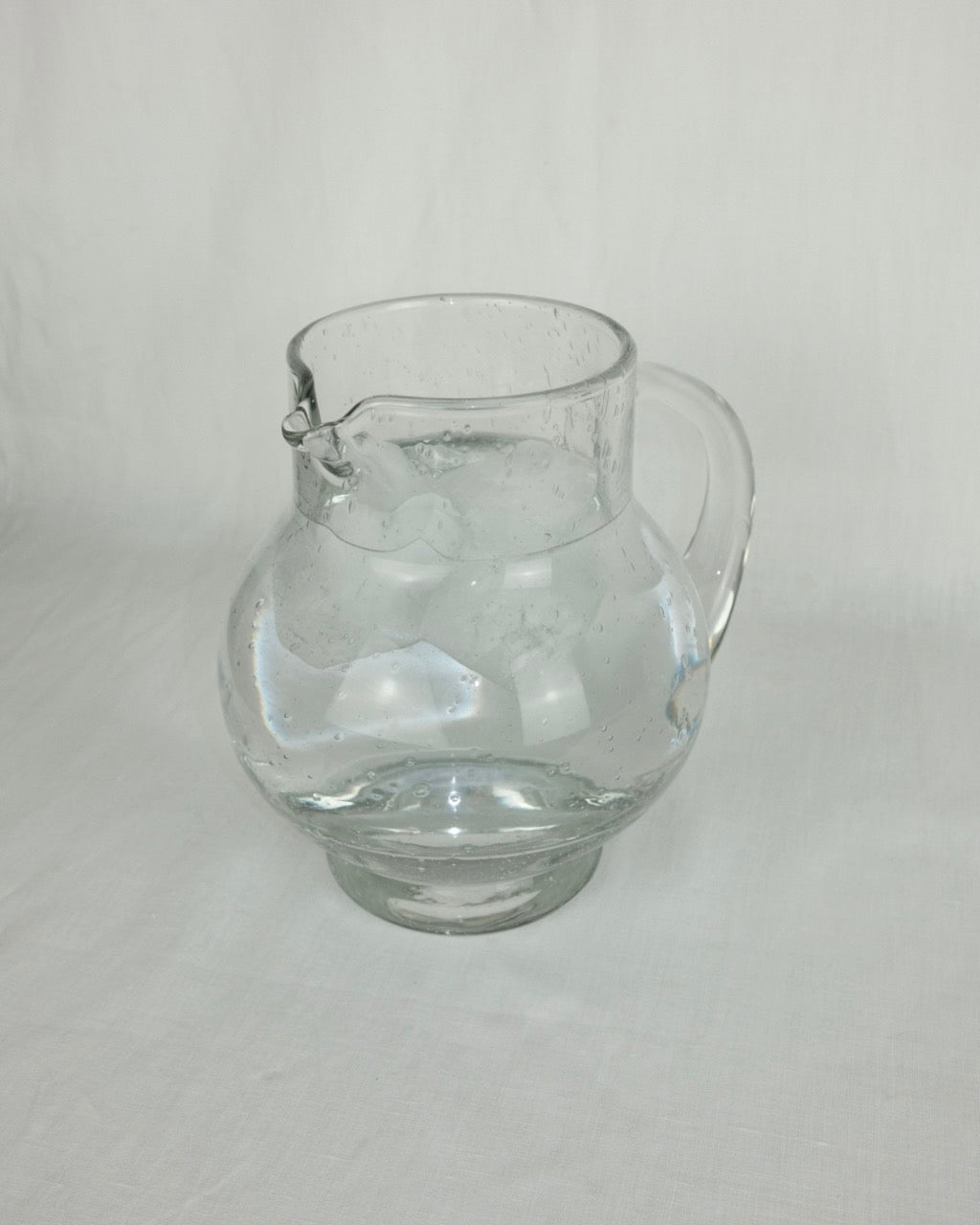 petit pichet en verre soufflé