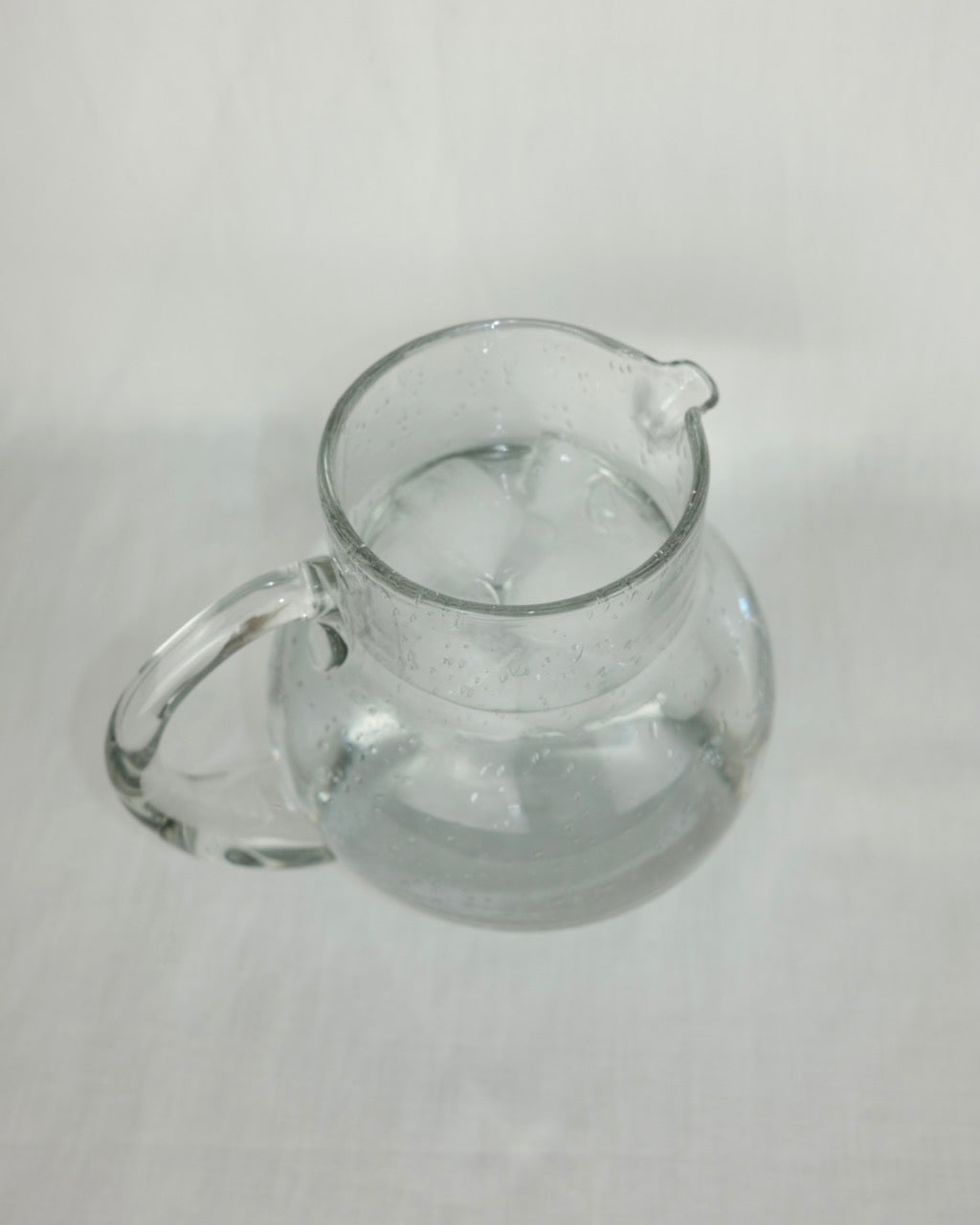 petit pichet en verre soufflé
