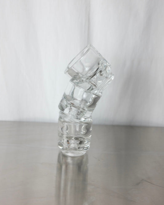 3 coquetiers en verre par Joe Colombo