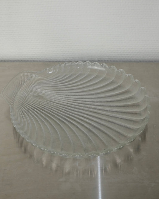 plat XL saint jacques texturé en verre