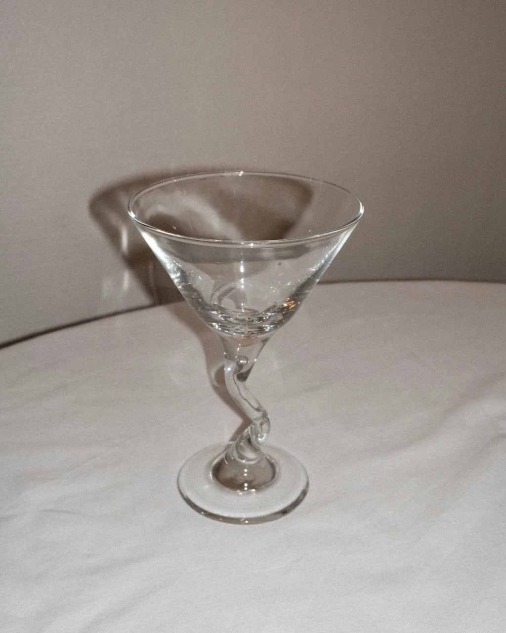 set de 4 verres à martini pied zig zag