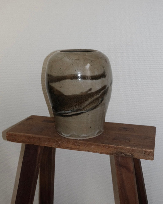 vase en céramique peint main