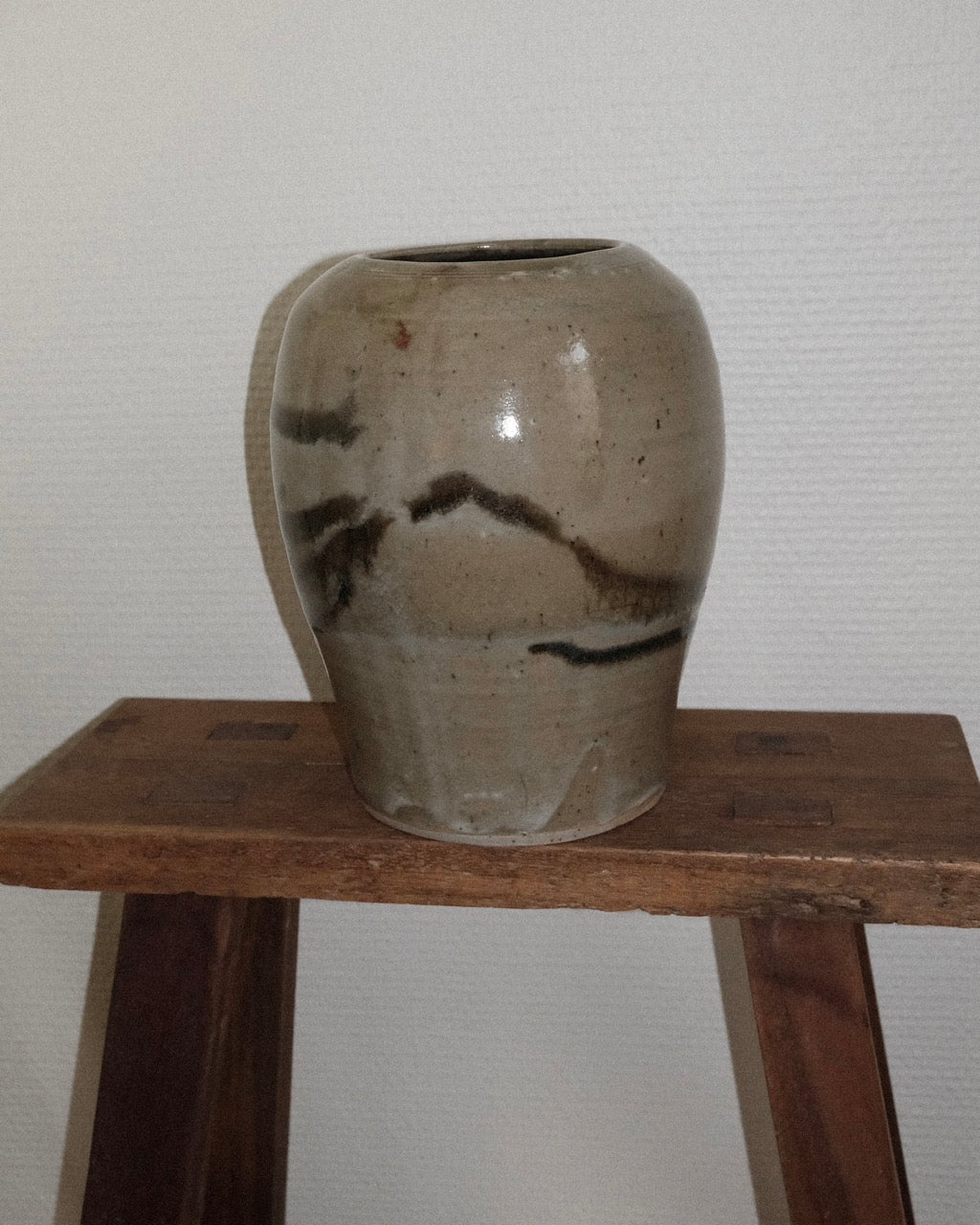 vase en céramique peint main