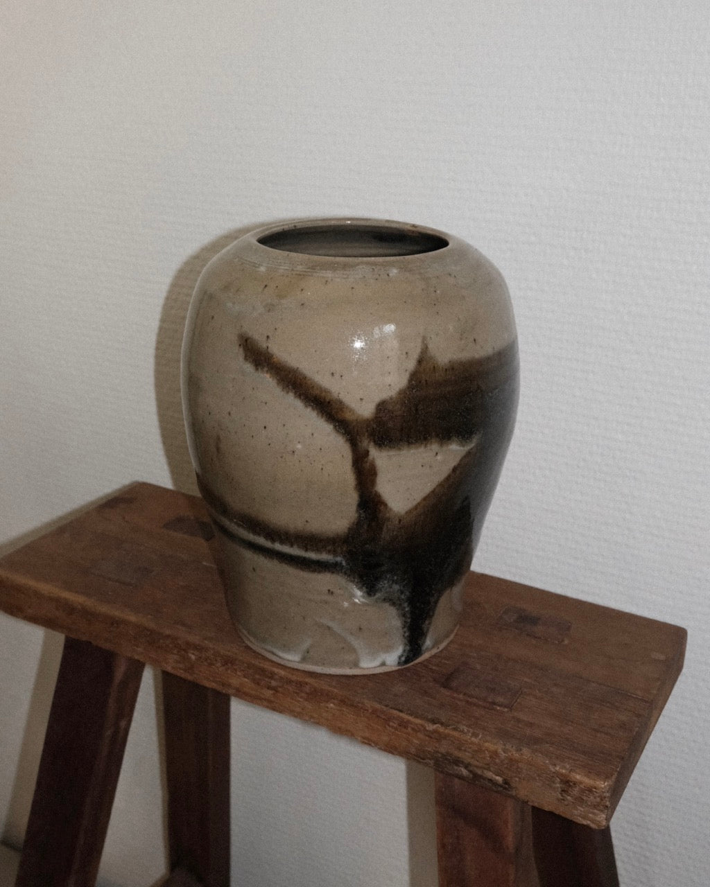 vase en céramique peint main