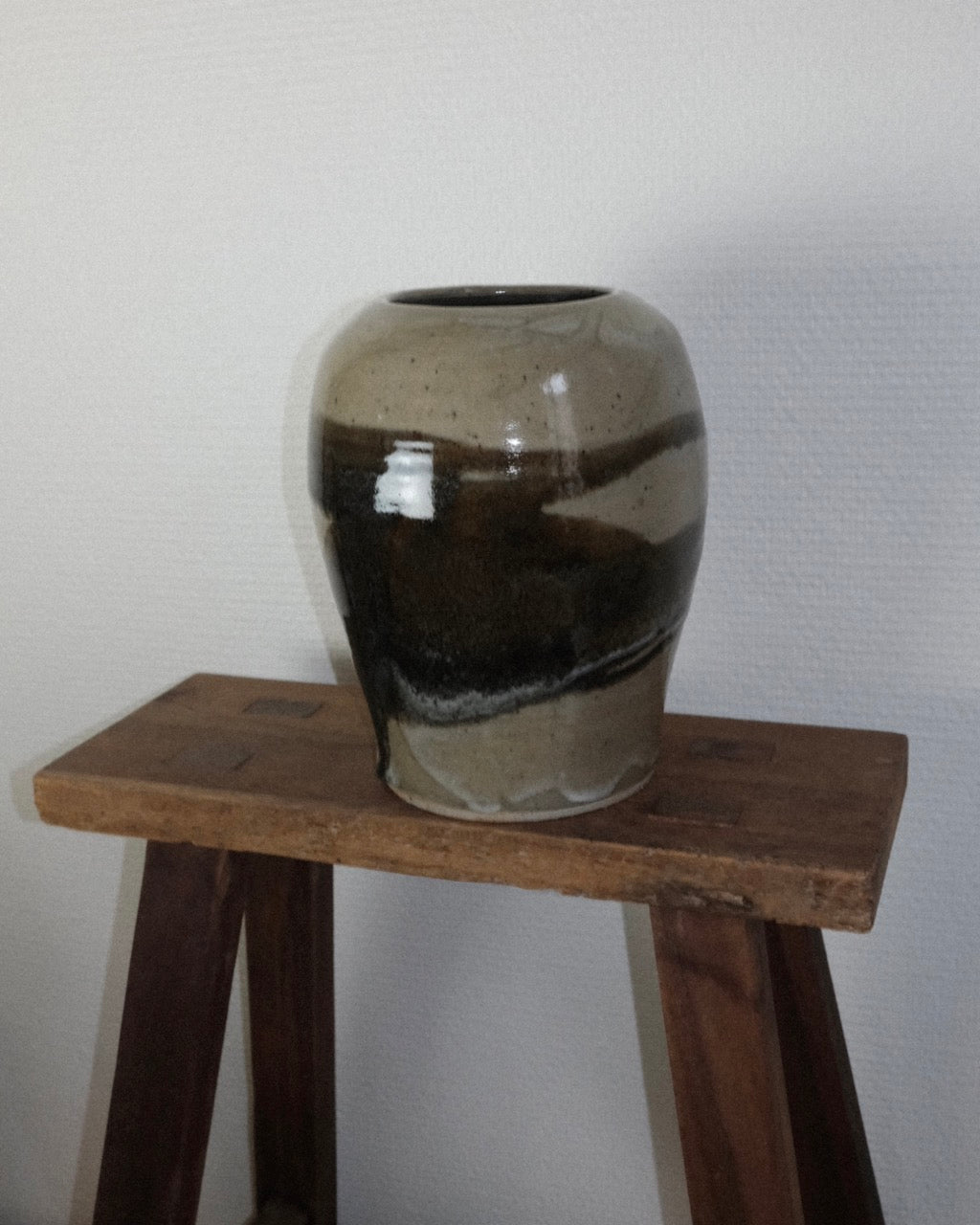 vase en céramique peint main