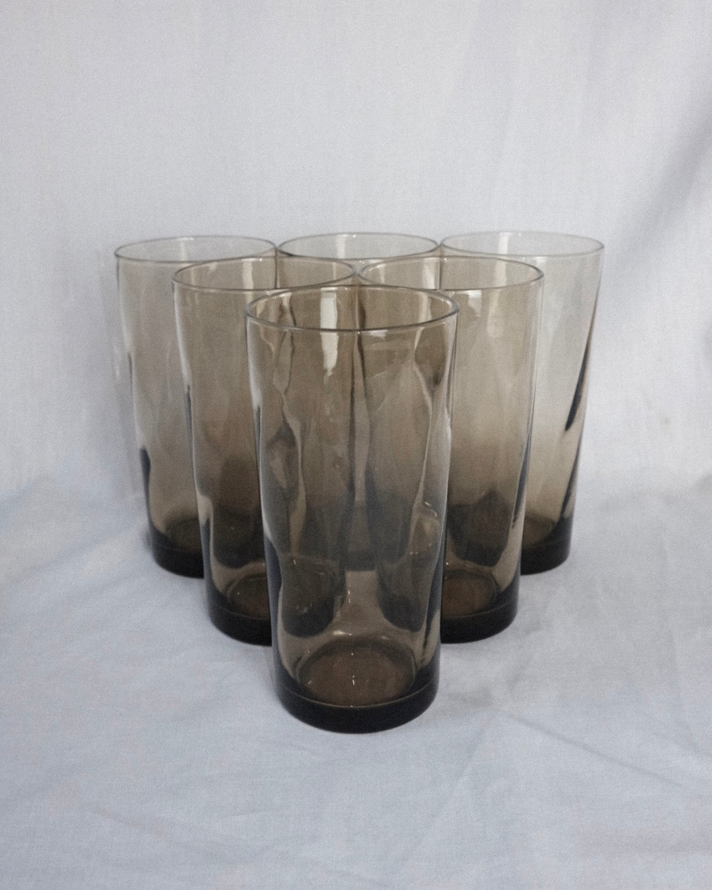 6 verres fumés long drink