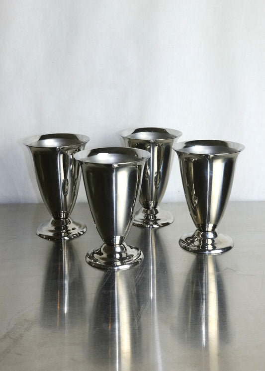 lot de 4 coupes en inox