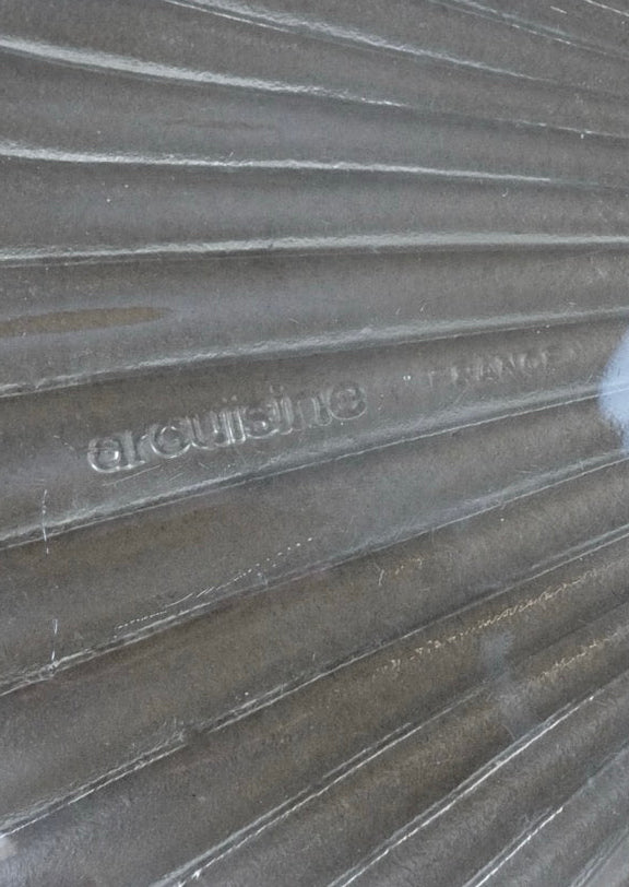 duo de petites assiettes coquillage Arcopal