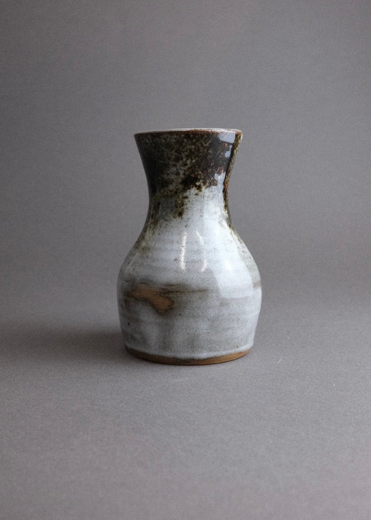 vase en grès émaillé signé