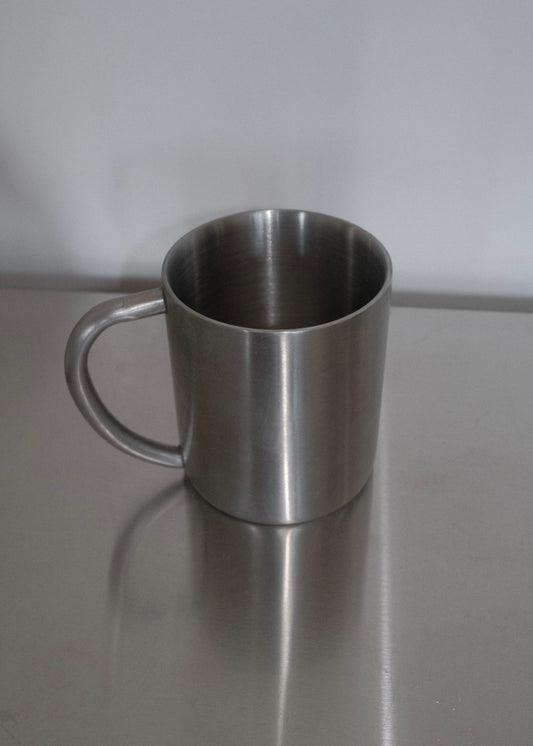 tasse inox brossé