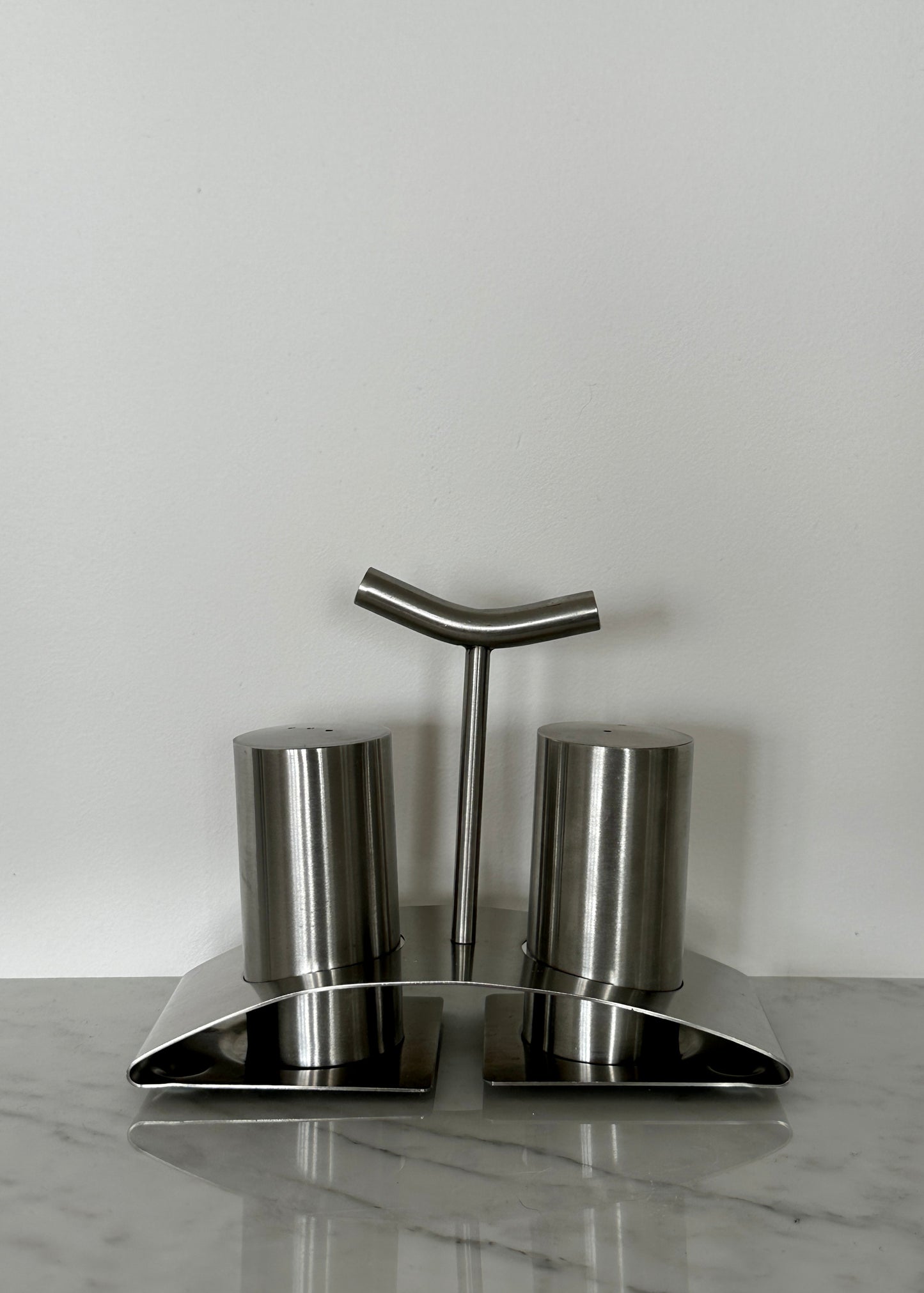 serviteur à sel & poivre inox brossé