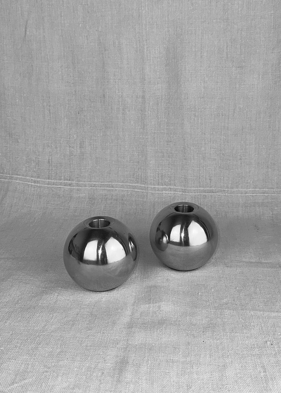paire de bougeoirs nässjö Ikea vintage