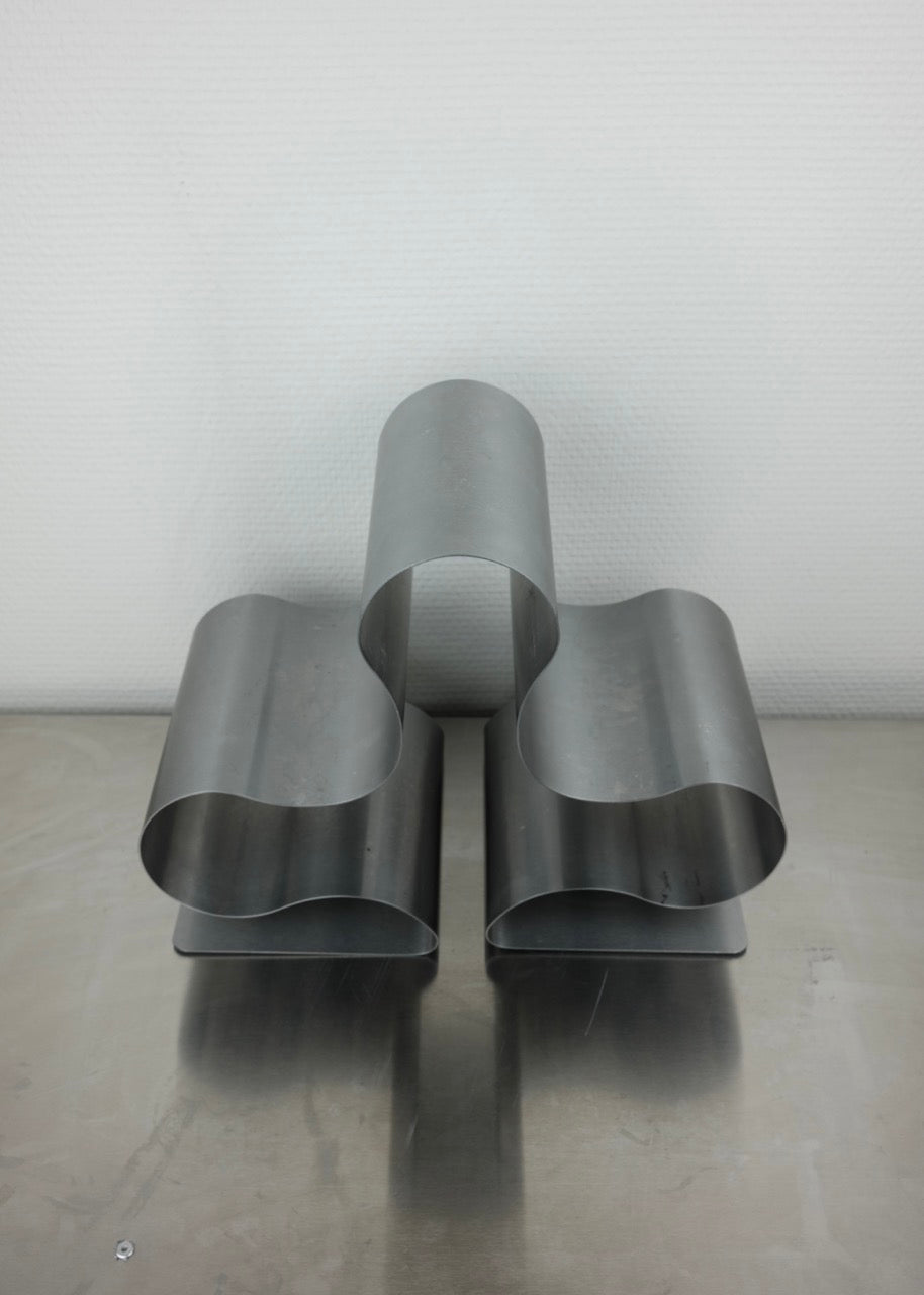 range bouteilles en inox wavy