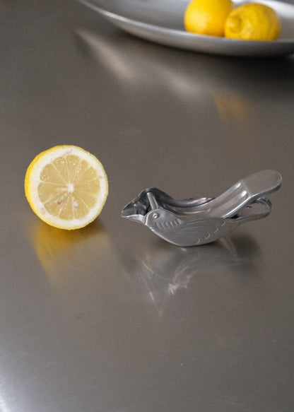 presse-citron oiseau en métal