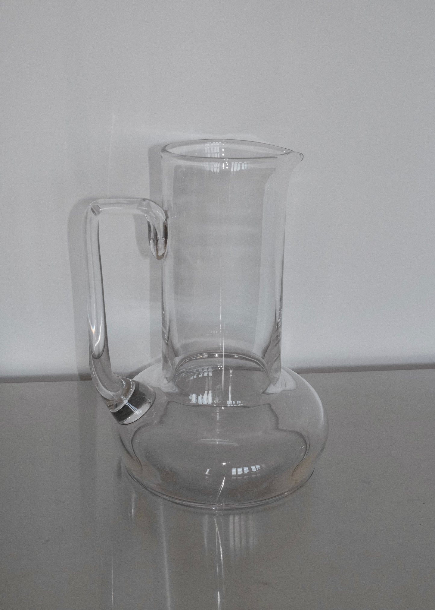 carafe en verre 70's