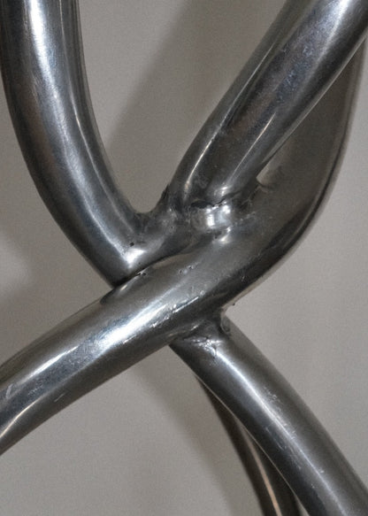 chandelier sculptural fonte d'aluminium