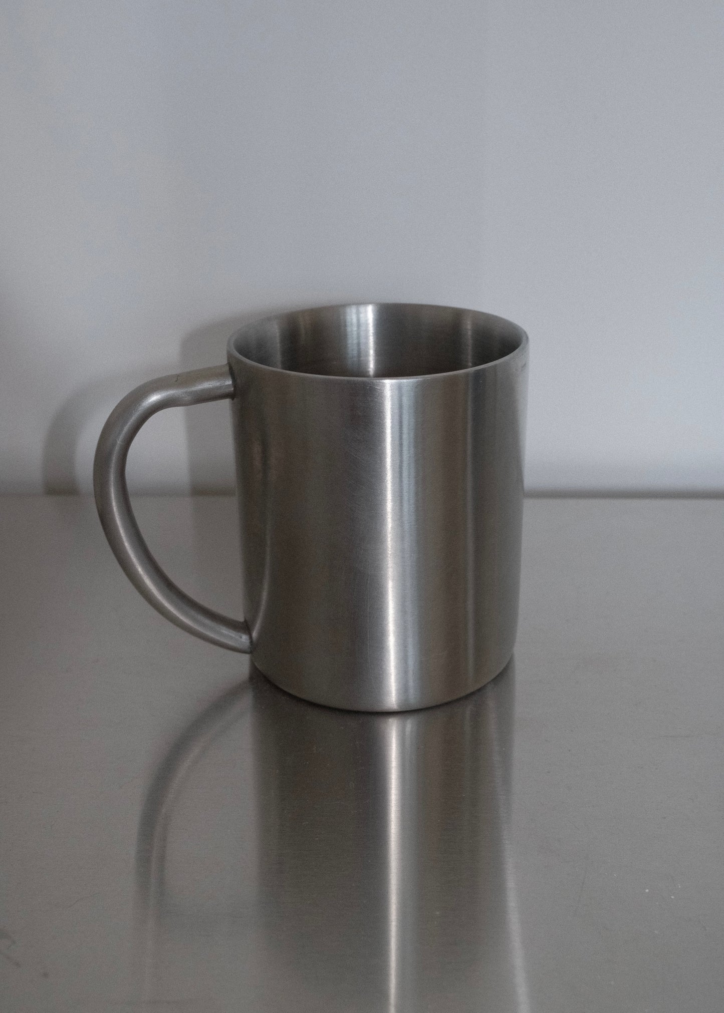 tasse inox brossé