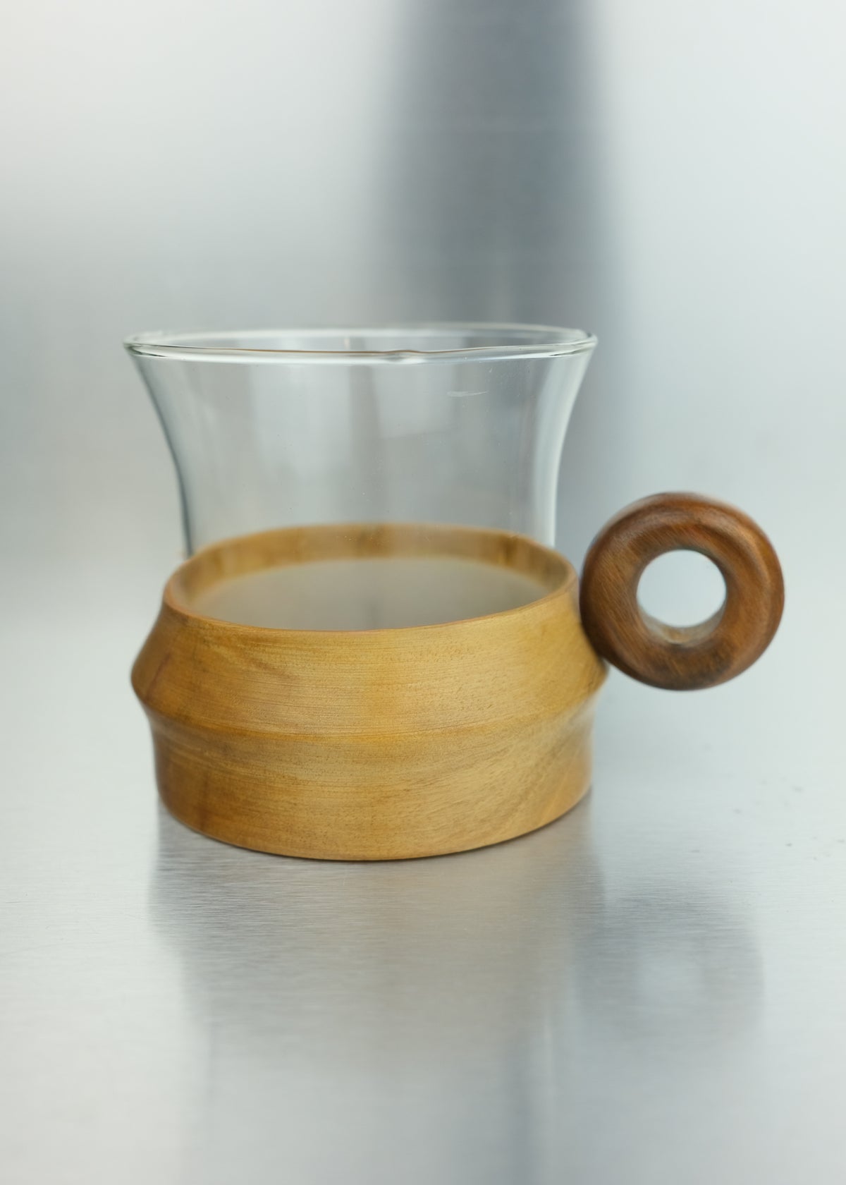 duo de tasses en bois tourné