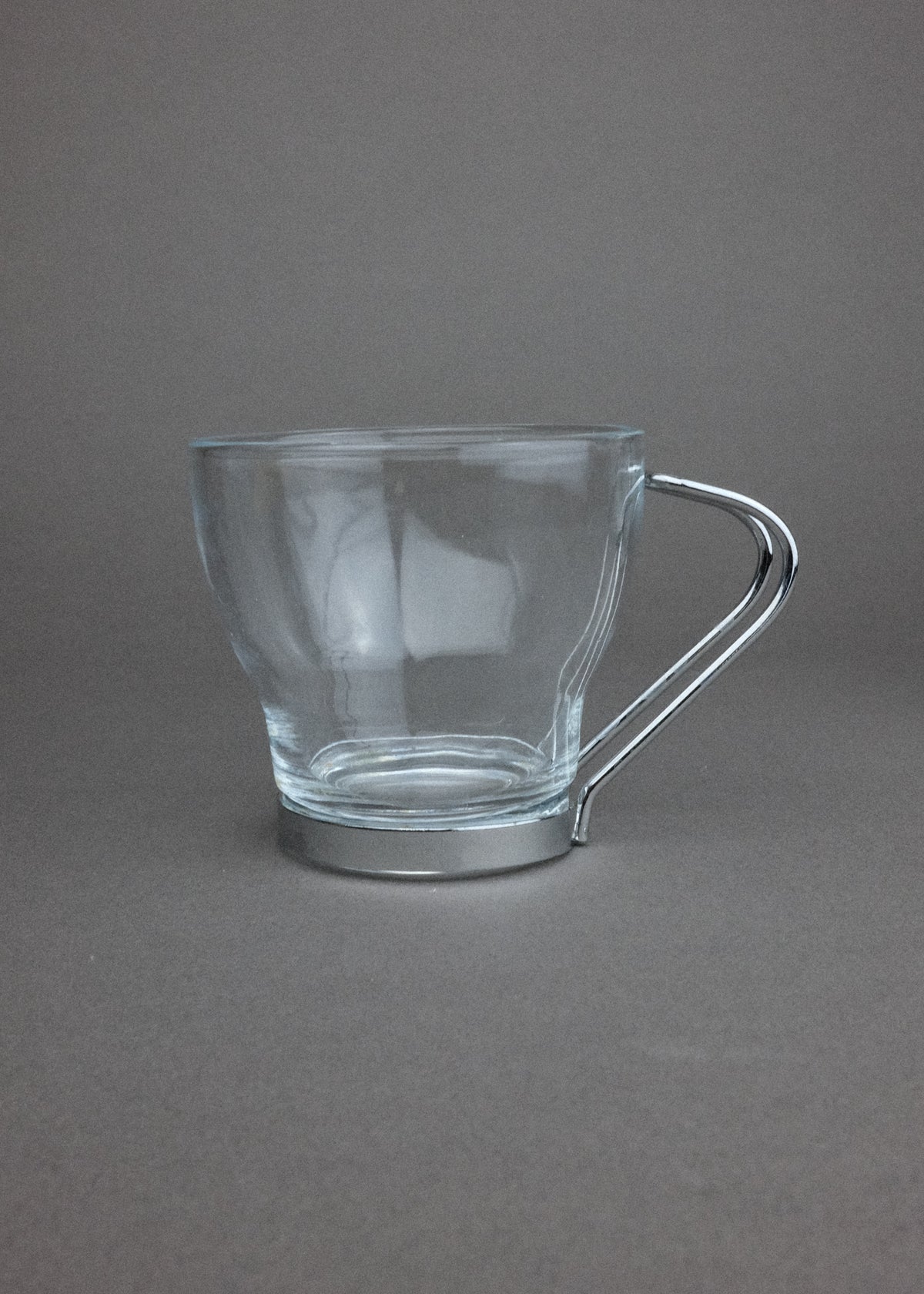 4 tasses espresso chromées