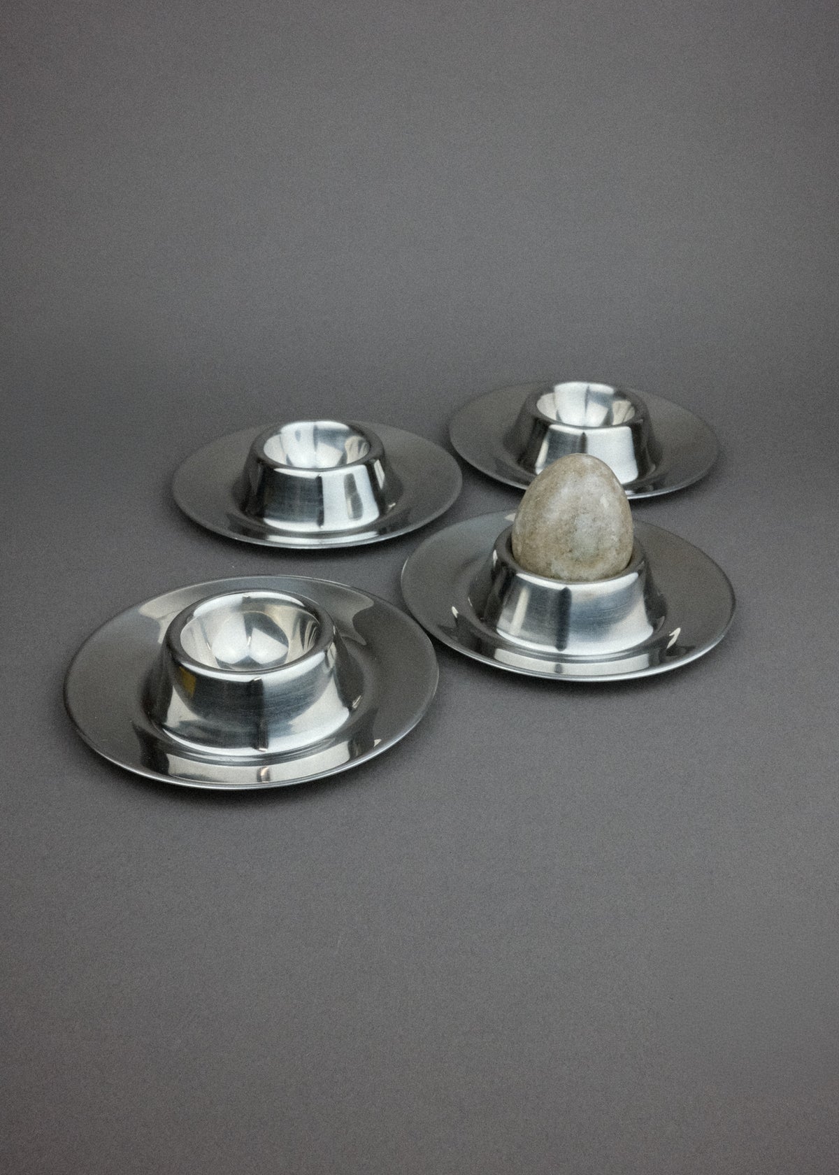 coquetier inox minimaliste
