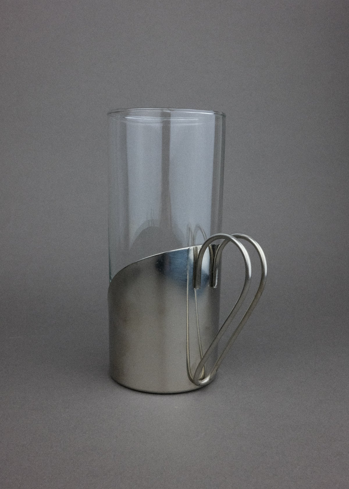 tasse long drink chromée