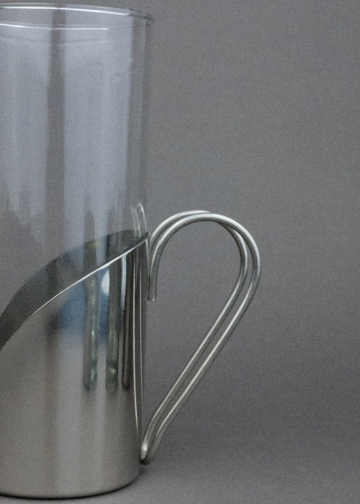 tasse long drink chromée