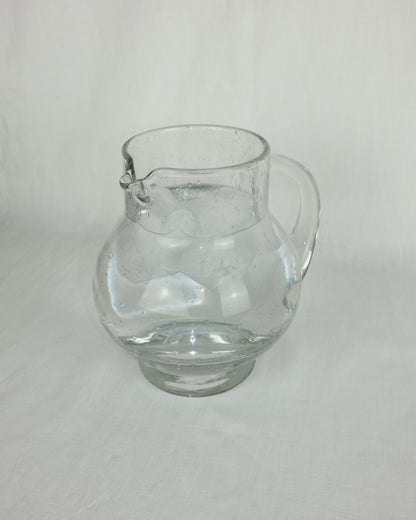petit pichet en verre soufflé