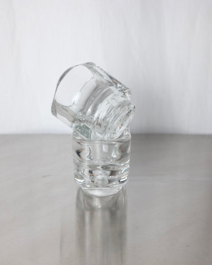 3 coquetiers en verre par Joe Colombo