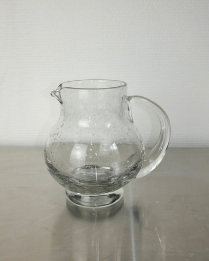 petit pichet en verre soufflé