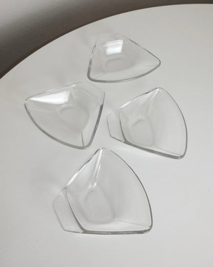 coupelle Pyrex coquille géométrique