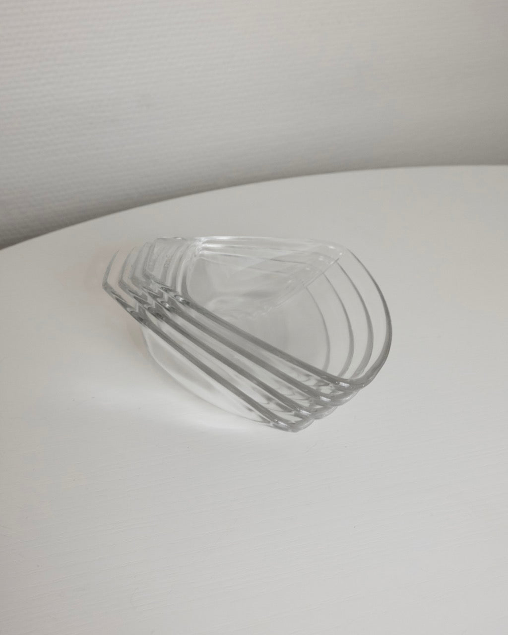 coupelle Pyrex coquille géométrique
