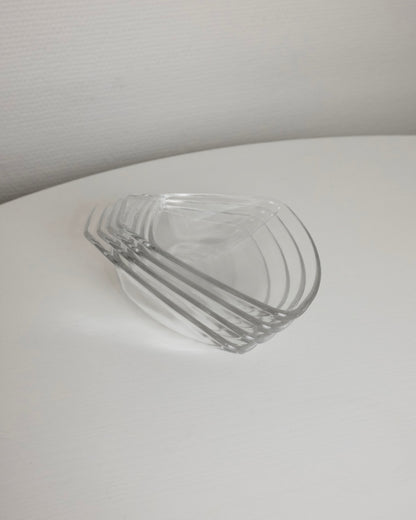 coupelle Pyrex coquille géométrique