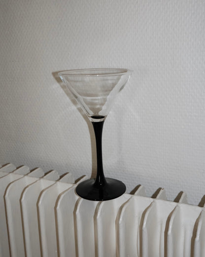 6 verres à martini Luminarc "domino"