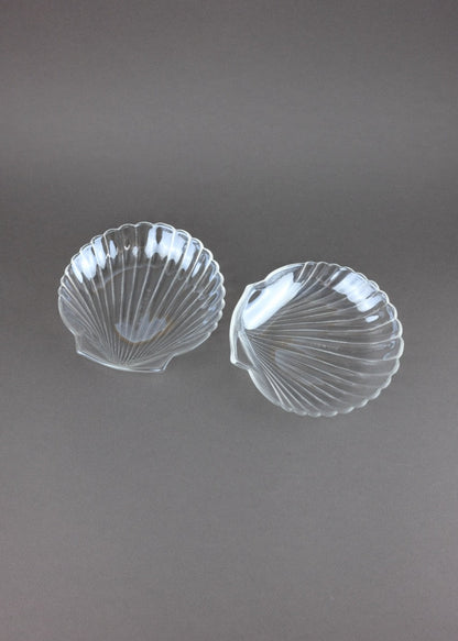 duo de petites assiettes coquillage Arcopal