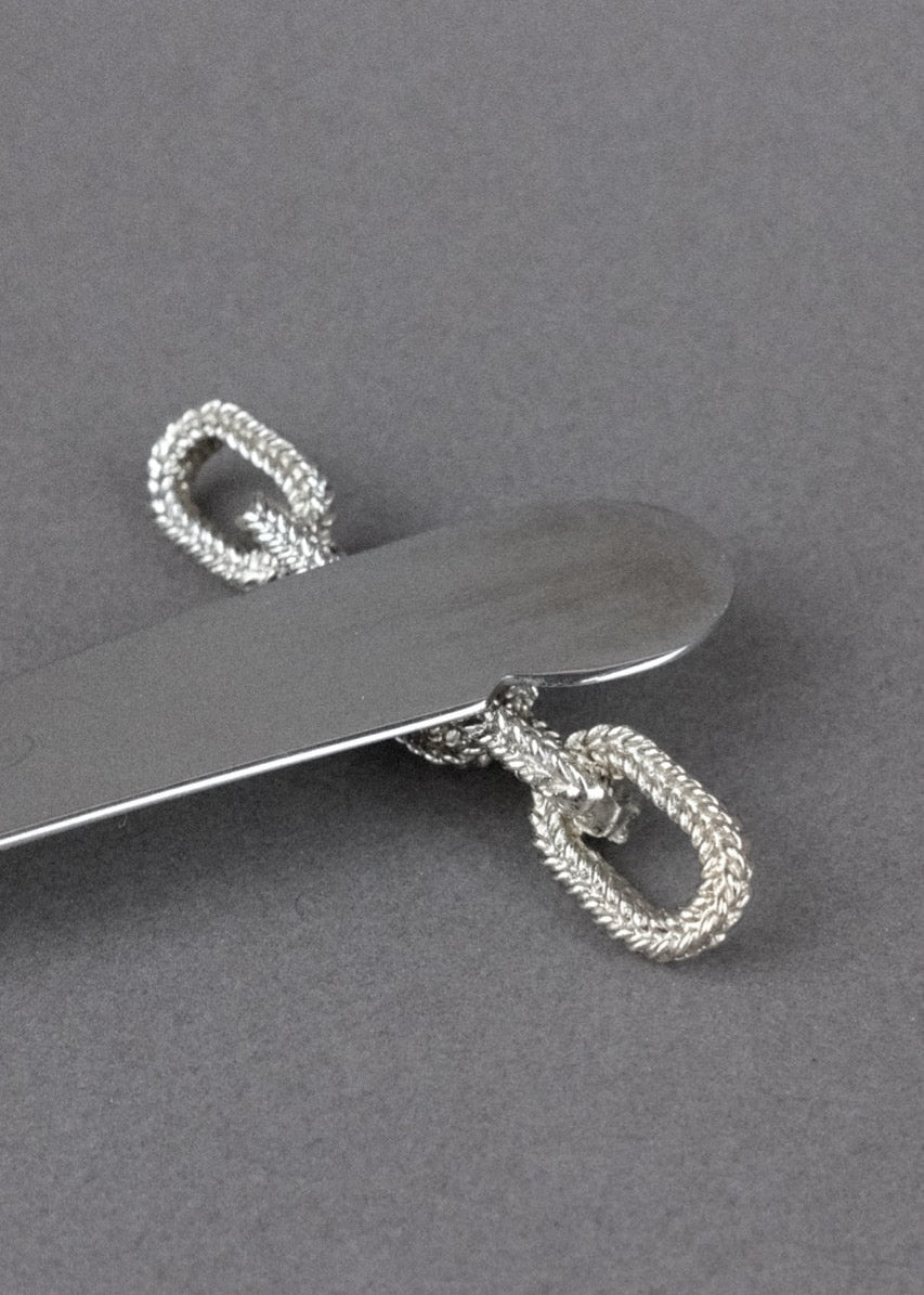 ensemble de 6 porte-couteaux chaîne