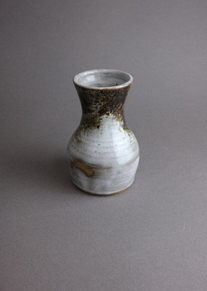 vase en grès émaillé signé