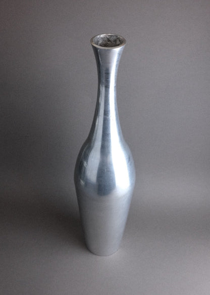 vase en fonte d’aluminium – Années 1970
