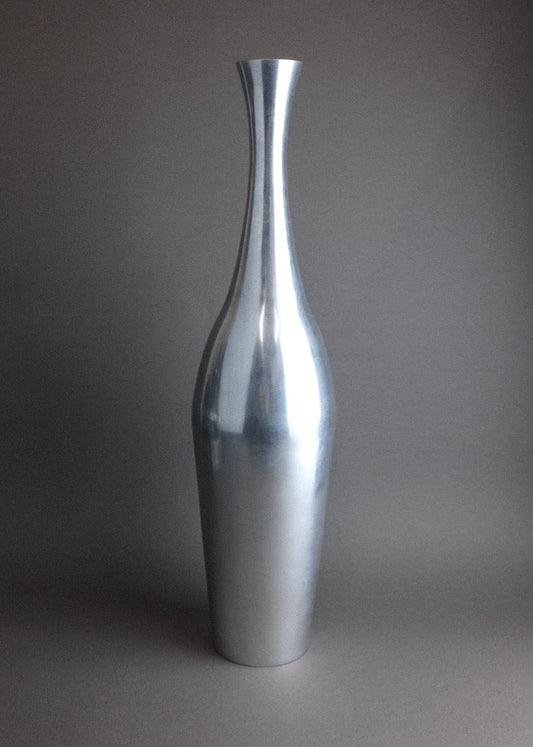 vase en fonte d’aluminium – Années 1970