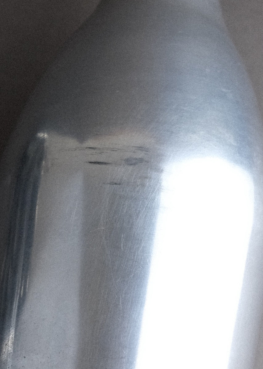 vase en fonte d’aluminium – Années 1970