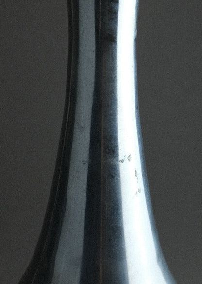 vase en fonte d’aluminium – Années 1970