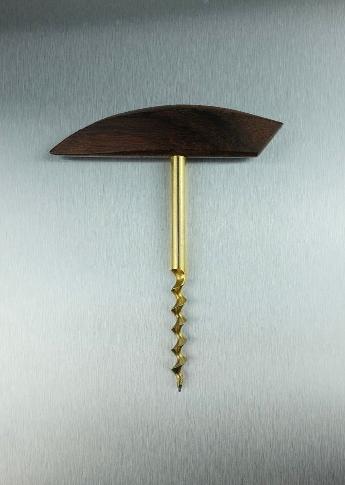 ensemble de bar en acajou et laiton