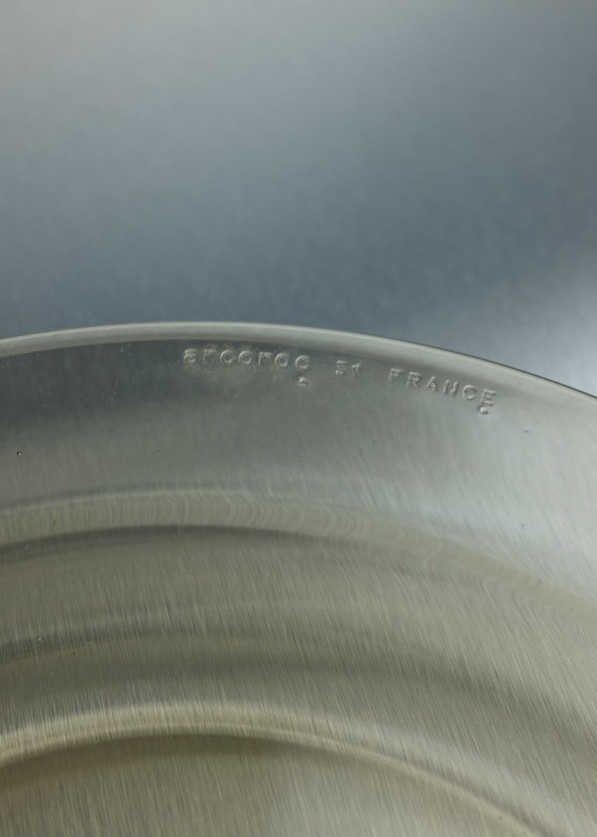 set de 5 assiettes vintage fumées – Arcoroc France