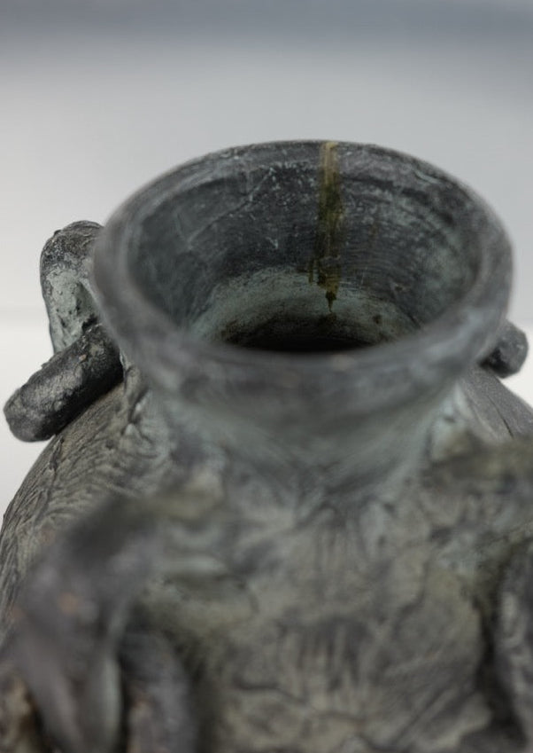 vase en terre cuite années 1970