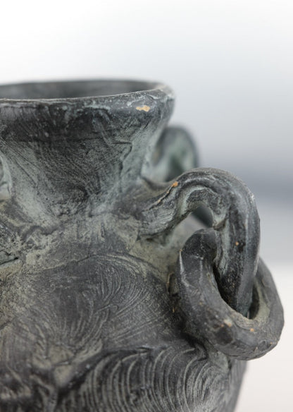 vase en terre cuite années 1970