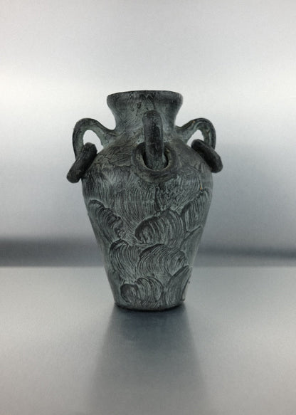 vase en terre cuite années 1970