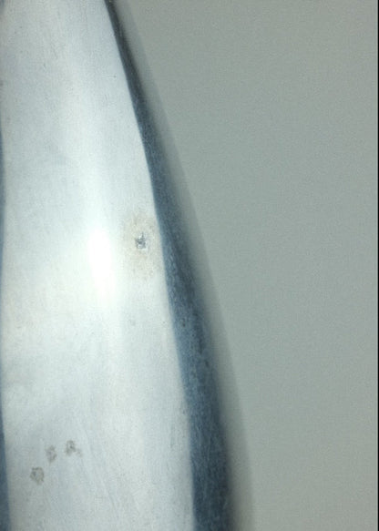 vase sculptural en fonte d’aluminium – années 70