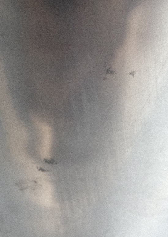 vase sculptural en fonte d’aluminium – années 70