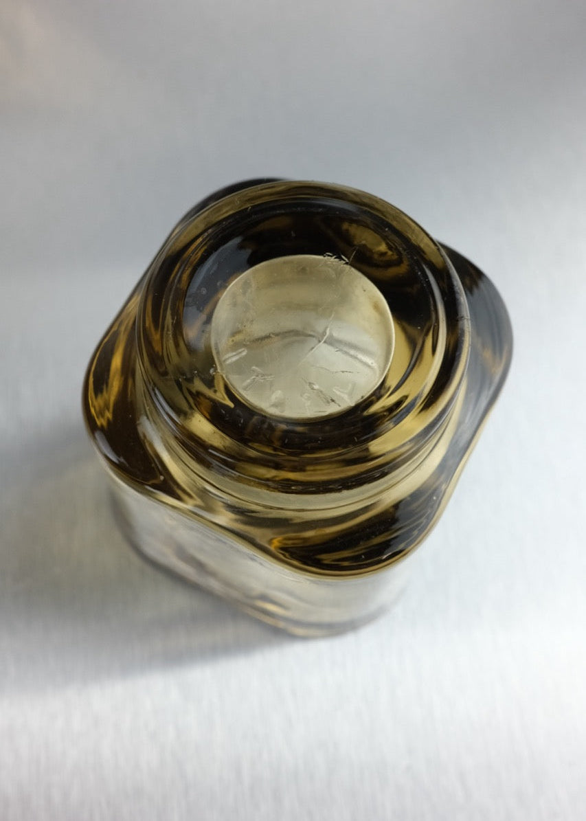 duo de coquetiers en verre fumé par Joe Colombo