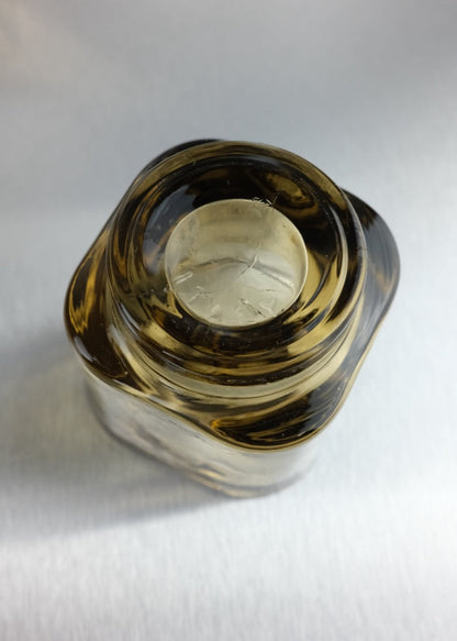 duo de coquetiers en verre fumé par Joe Colombo